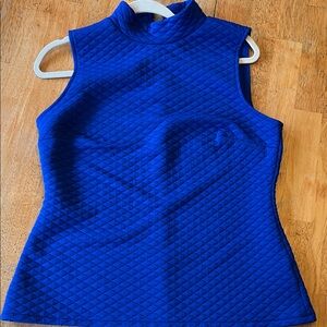 Apt. 9 Royal Blue Quilted Tank Top
